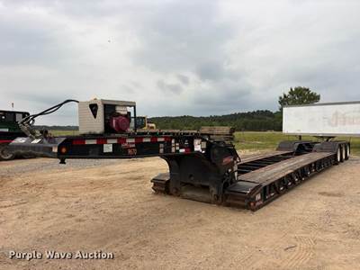2016 Load King S-55-SF Lowboy Equipment Trailer
