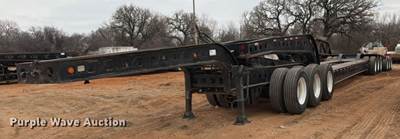 1988 Siebert Lowboy Equipment Trailer
