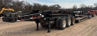 1985 Siebert Lowboy Equipment Trailer