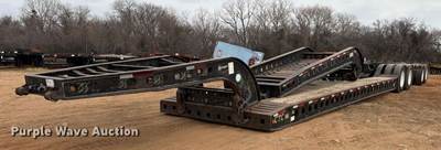 1987 Siebert Lowboy Equipment Trailer