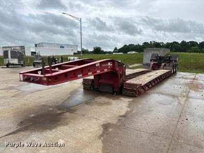 2004 Trail King  TK110HDG-533 Lowboy Equipment Trailer