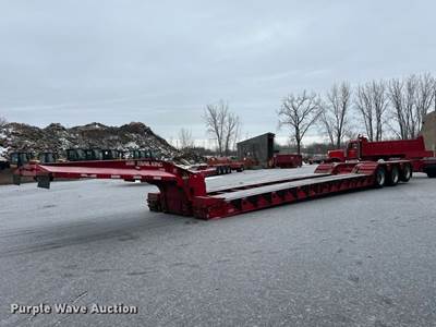 2012 Trail King Industries TK110HDGH533 Lowboy Equipment Trailer