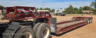 1997 Trail King TK80MDG-483 Lowboy Equipment Trailer