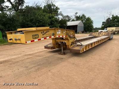 2013 Witzco Challenger RG-35 Lowboy Equipment Trailer