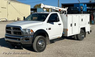 2012 Dodge Ram 5500 Utility / Service Truck