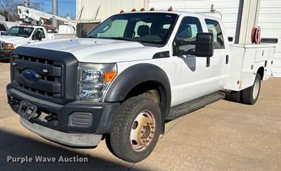 2013 Ford F450 XL Super Duty Crew Cab Utility / Service Truck
