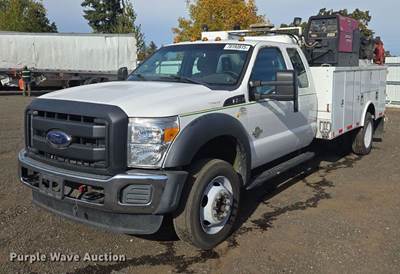 2015 Ford F550 Supercab Utility / Service Truck