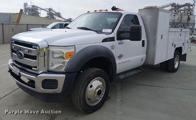 2012 Ford F550 Super Duty Utility / Service Truck
