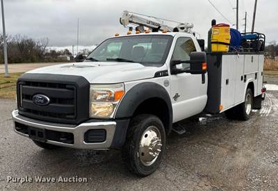 2012 Ford F550 Super Duty Utility / Service Truck