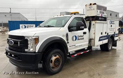 2019 Ford F550 Super Duty Utility / Service Truck