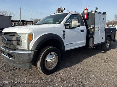 2017 Ford F550 Utility / Service Truck
