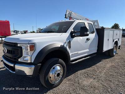 2021 Ford F550 Super Duty Ext. Cab Utility / Service Truck