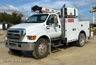 2005 Ford F750 Super Duty Utility / Service Truck