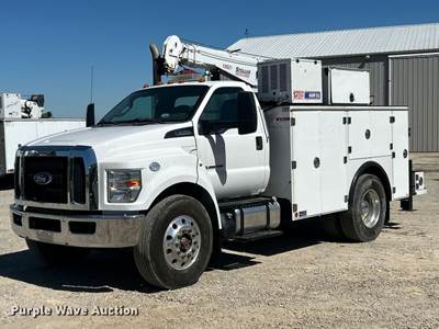 2016 Ford F750 Super Duty Utility / Service Truck