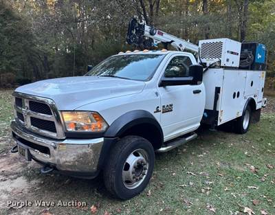 2018 Ram 5500 Utility / Service Truck