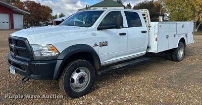 2015 Ram 5500 Crew Cab Utility / Service Truck