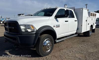 2016 Ram 5500HD Utility / Service Truck