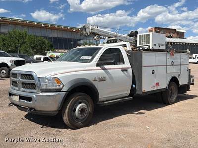 2015 Ram 5500 Utility / Service Truck