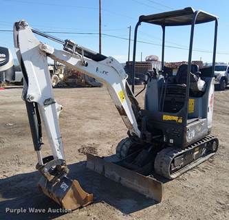 2016 Bobcat E20 Mini Excavator