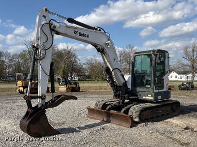 2011 Bobcat E80 Mini Excavator