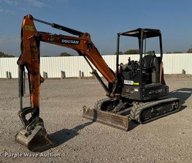 2020 Doosan DX35 Mini Excavator