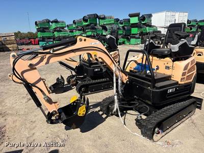 2024 Erie EM15 Mini Excavator