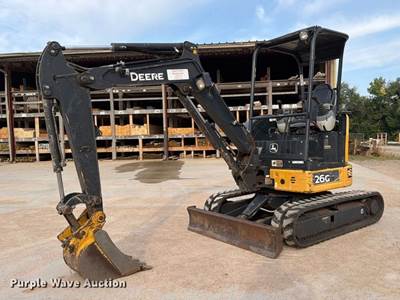 2017 John Deere 26G Mini Excavator