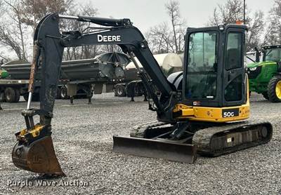 2018 John Deere 50G Mini Excavator