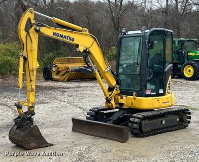 2020 Komatsu PC35MR-5 Mini Excavator