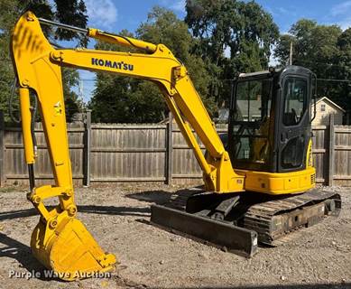 2018 Komatsu PC55MR-3 Mini Excavator