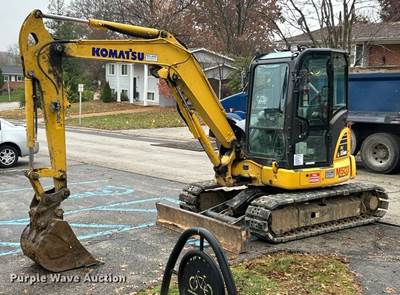 2022 Komatsu PC55MR-5 Mini Excavator