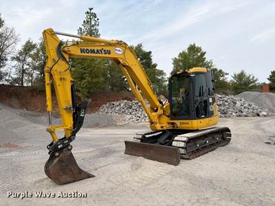 2020 Komatsu PC88MR-10 Mini Excavator