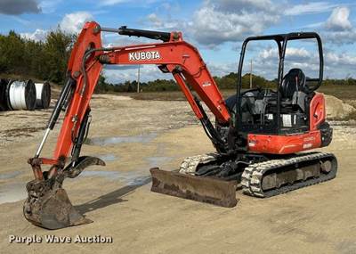 2017 Kubota KX040-4 Mini Excavator