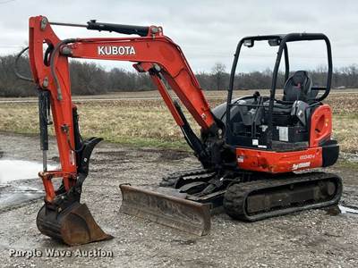 2016 Kubota KX040-4 Mini Excavator