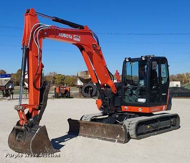 2016 Kubota KX080-4 Mini Excavator