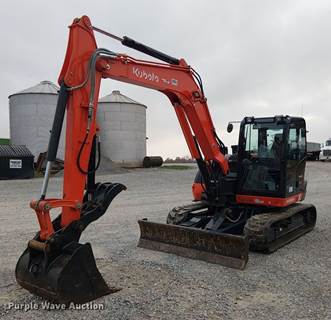 Kubota KX080-4S2 Mini Excavator