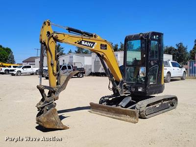 2019 Sany SY35U Mini Excavator
