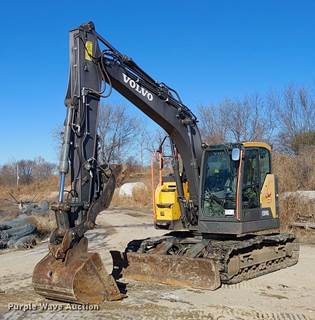 2017 Volvo ECR145EL Mini Excavator
