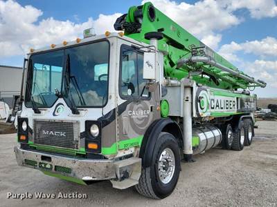 2007 Mack MR688S Concrete Pump Truck