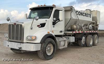 2021 Peterbilt 567 Volumetric Concrete Mixer Truck