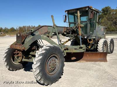1983 Caterpillar 130G Mil Motor Grader