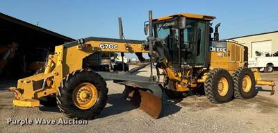 2009 John Deere 670G Motor Grader