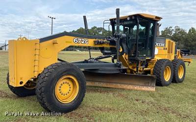 2010 John Deere 672G Motor Grader