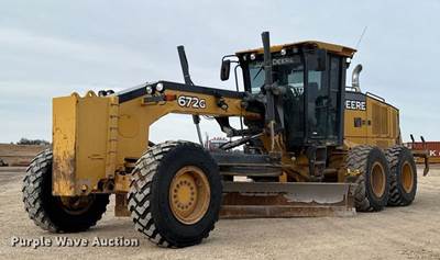 2012 John Deere 672G Motor Grader
