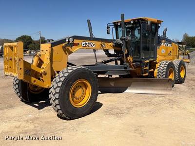 2016 John Deere 672G Motor Grader