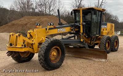 2008 John Deere 770D Motor Grader
