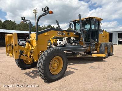2013 John Deere 770G Motor Grader
