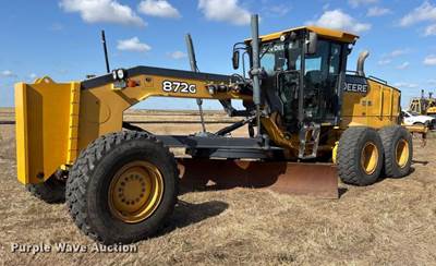 2011 John Deere 872G Motor Grader