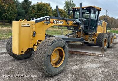 2010 John Deere 872GP Motor Grader
