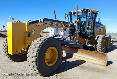2015 John Deere 872 GP Motor Grader